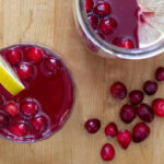 cranberry detox cleanse drink simple ingredients pin