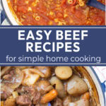 easy beef recipes ground beef recipes pin