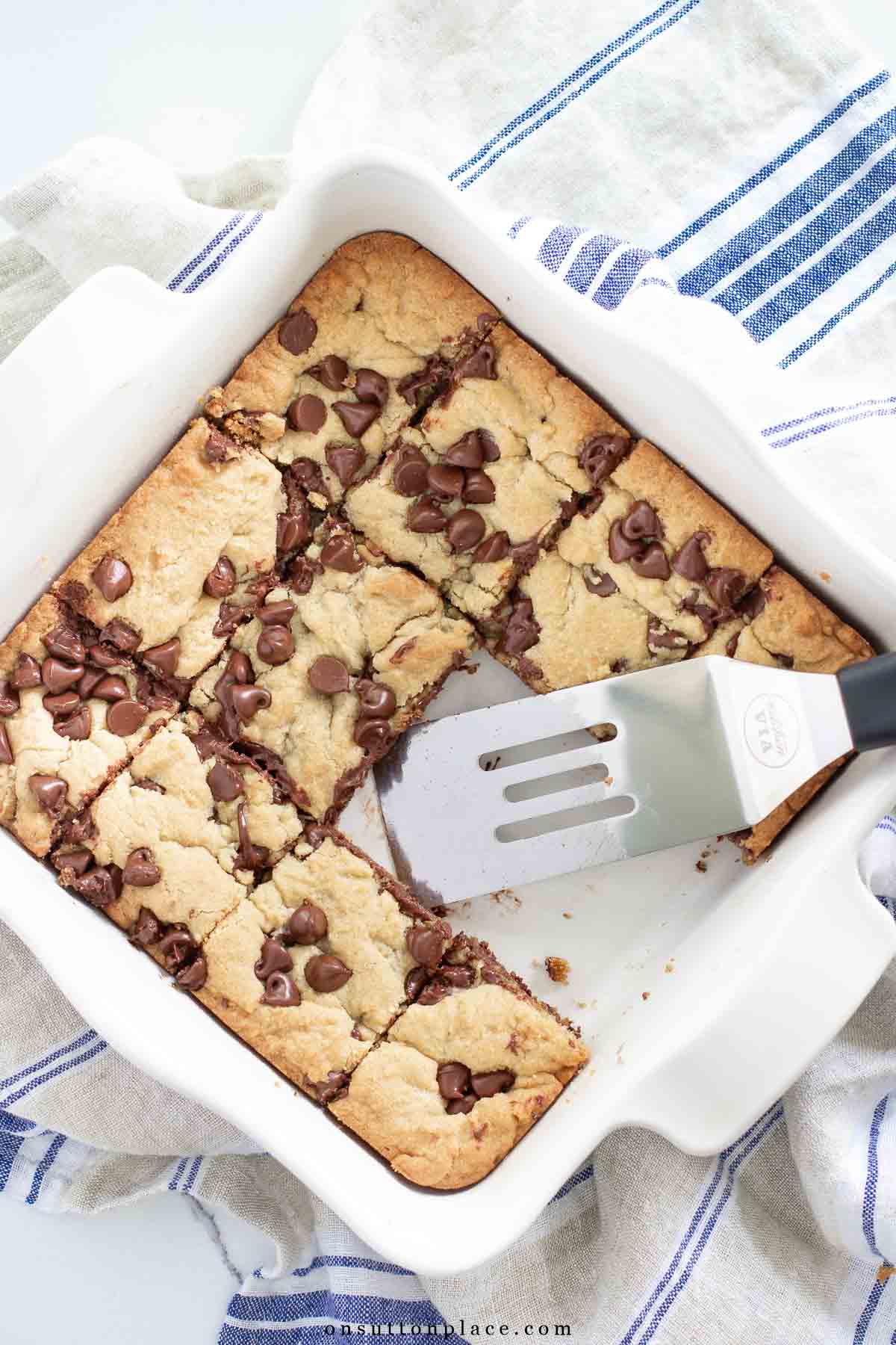 chocolate chip cookie bars recipe small batch