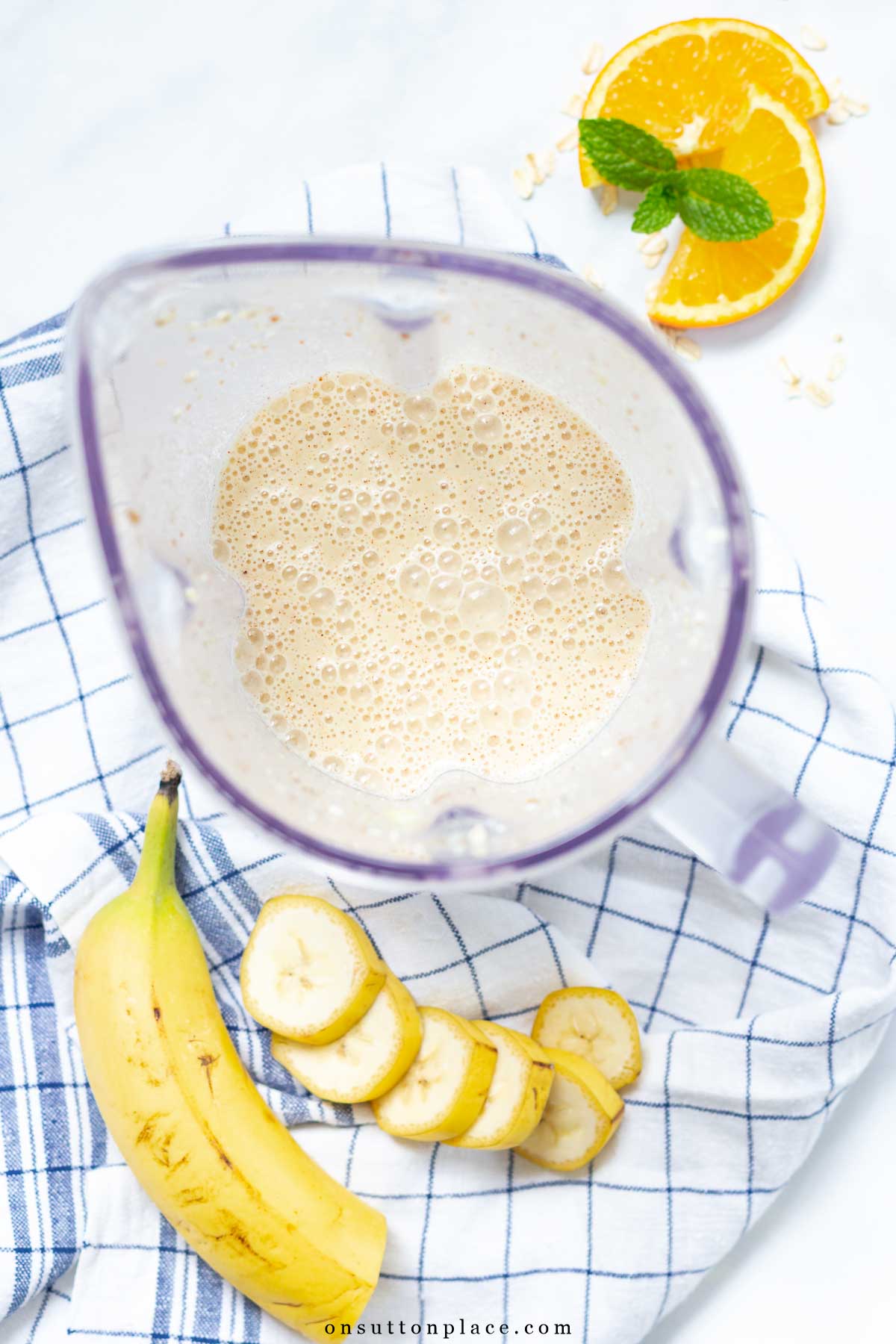 citrus smoothie recipe in blender
