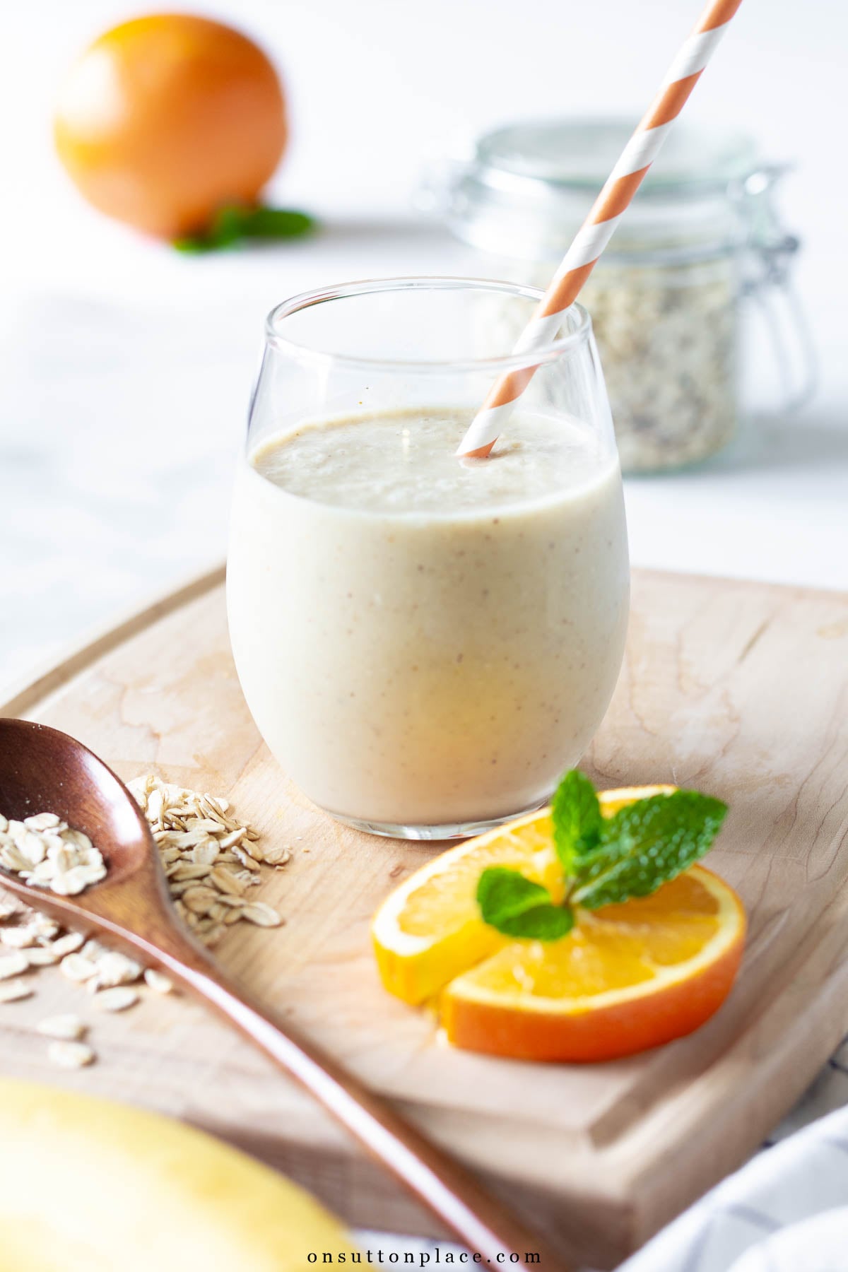 citrus smoothie recipe with banana orange pineapple