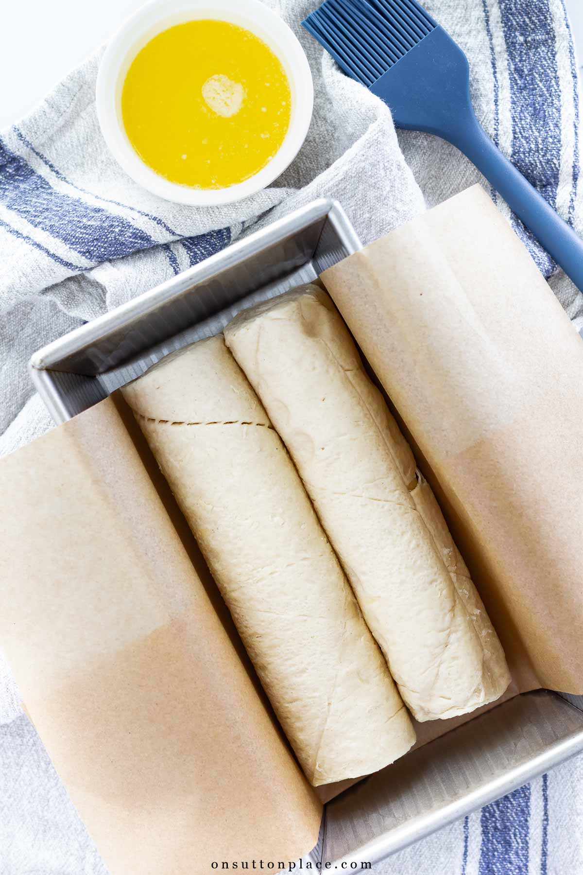 pillsbury crescent roll bread loaves before baking (2)