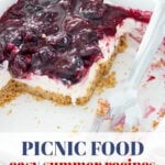 picnic food easy summer recipes pin