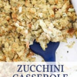 zucchini casserole baked side dish pin