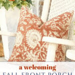 a welcoming fall front porch watercolor ai pin