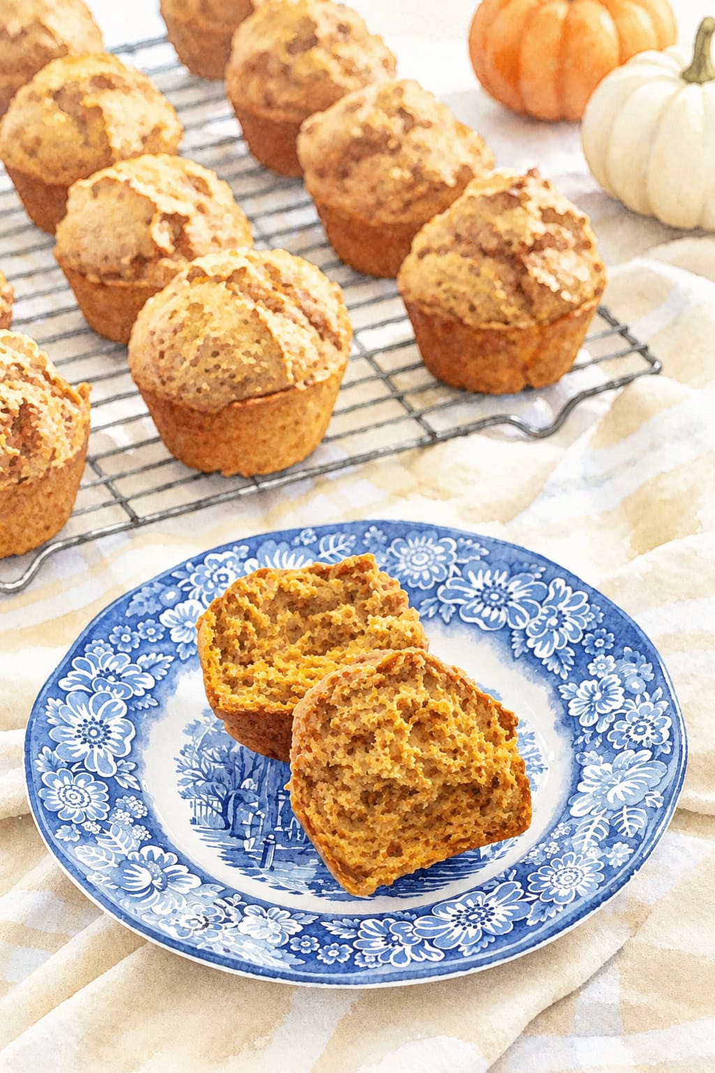 pumpkin spice muffins recipe watercolor